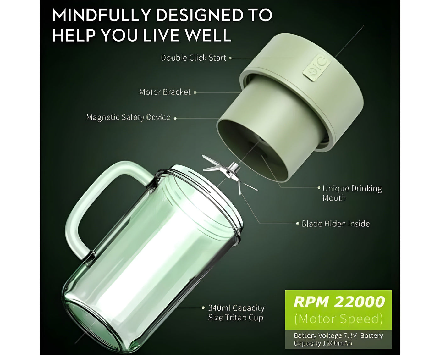 Portable Juicer Machine