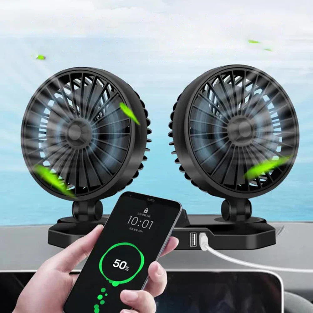 Mini Electric Car Fan