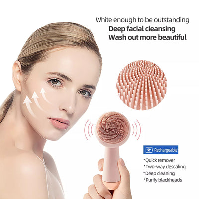 Flawless Cleanse Silicone Face Scrubber & Cleanser