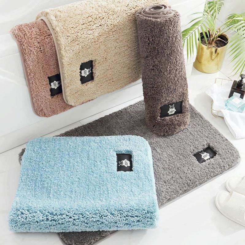 Ultra Absorbent Anti Skid Microfiber Floor Mat For Bathroom